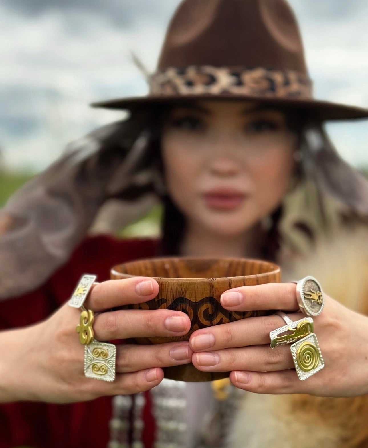 Traditional Kazakh Amulet